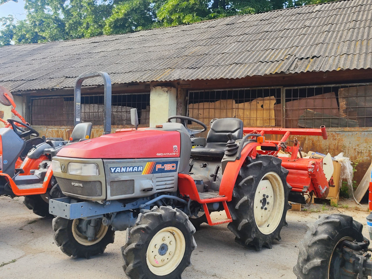 Tractor japonez - Yanmar AF 222s+freza+încărcător acte+transport foto 5