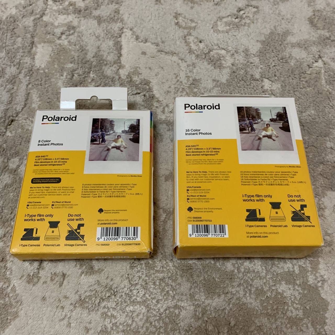Polaroid Color Instant Fotopapier i-Type Film (40 stuks) | | Polaroid papier