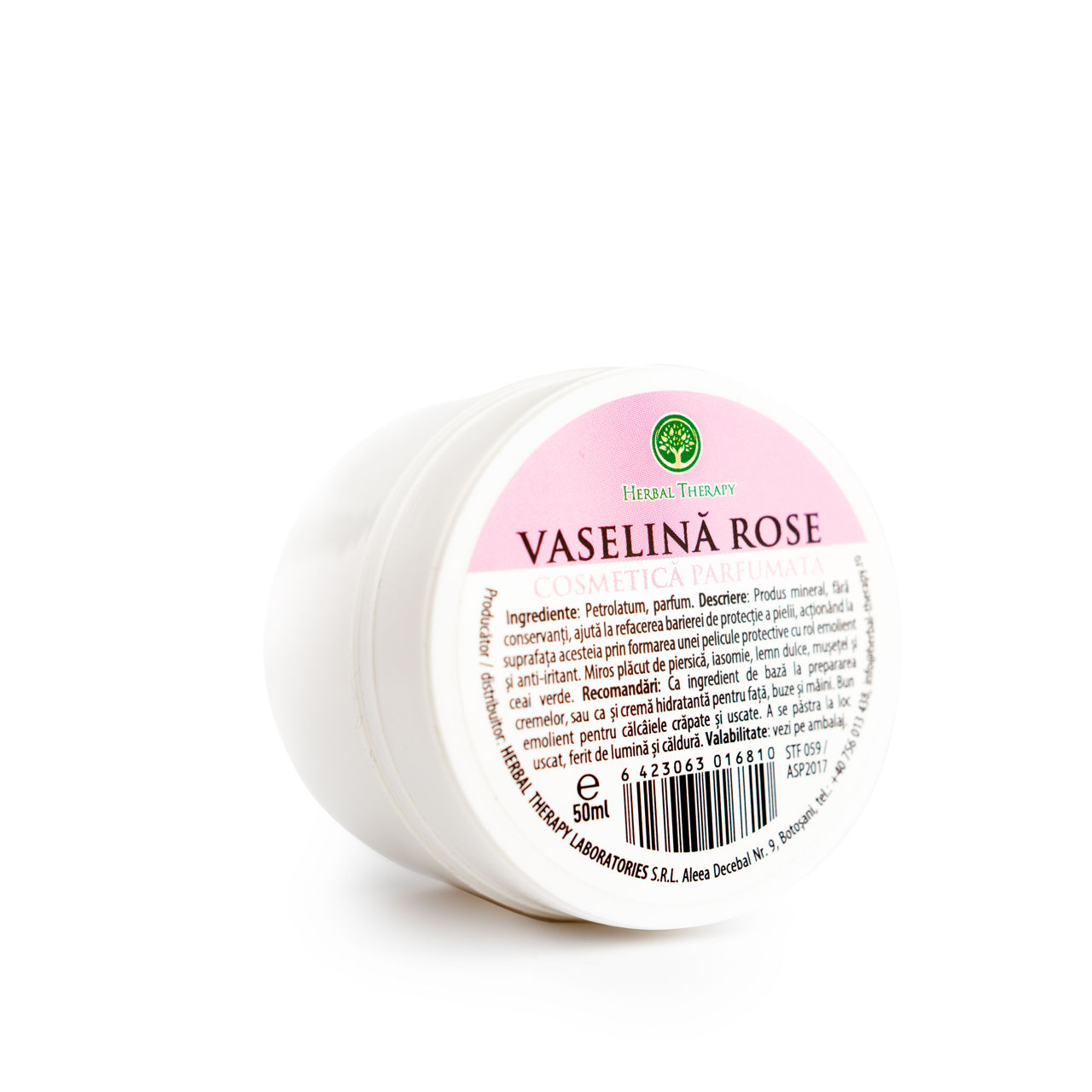 Vaselină Rose 50ml foto 0