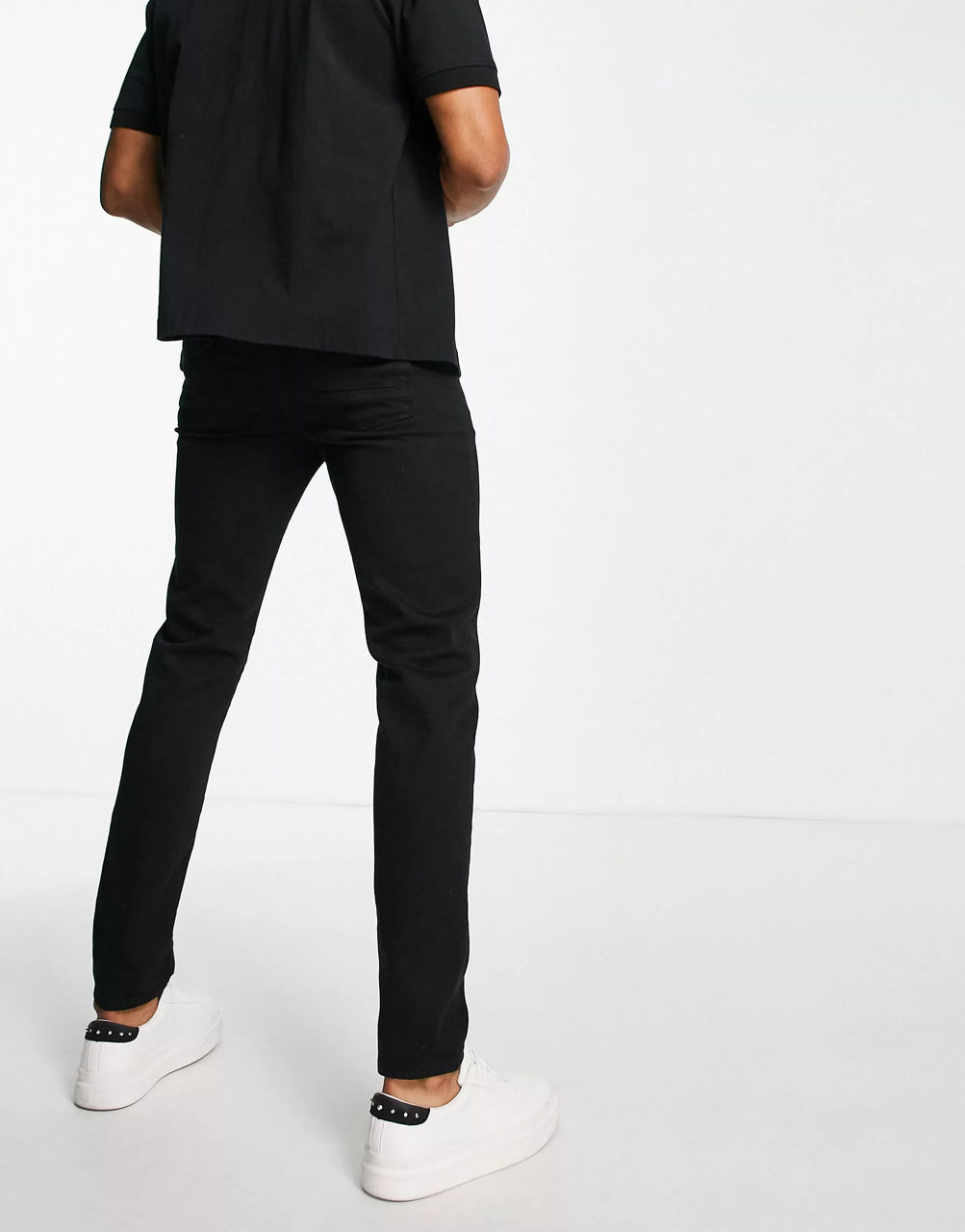 Чёрные джинсы Asos Design, новые, размера W30 L34, пошива skinny фото 2