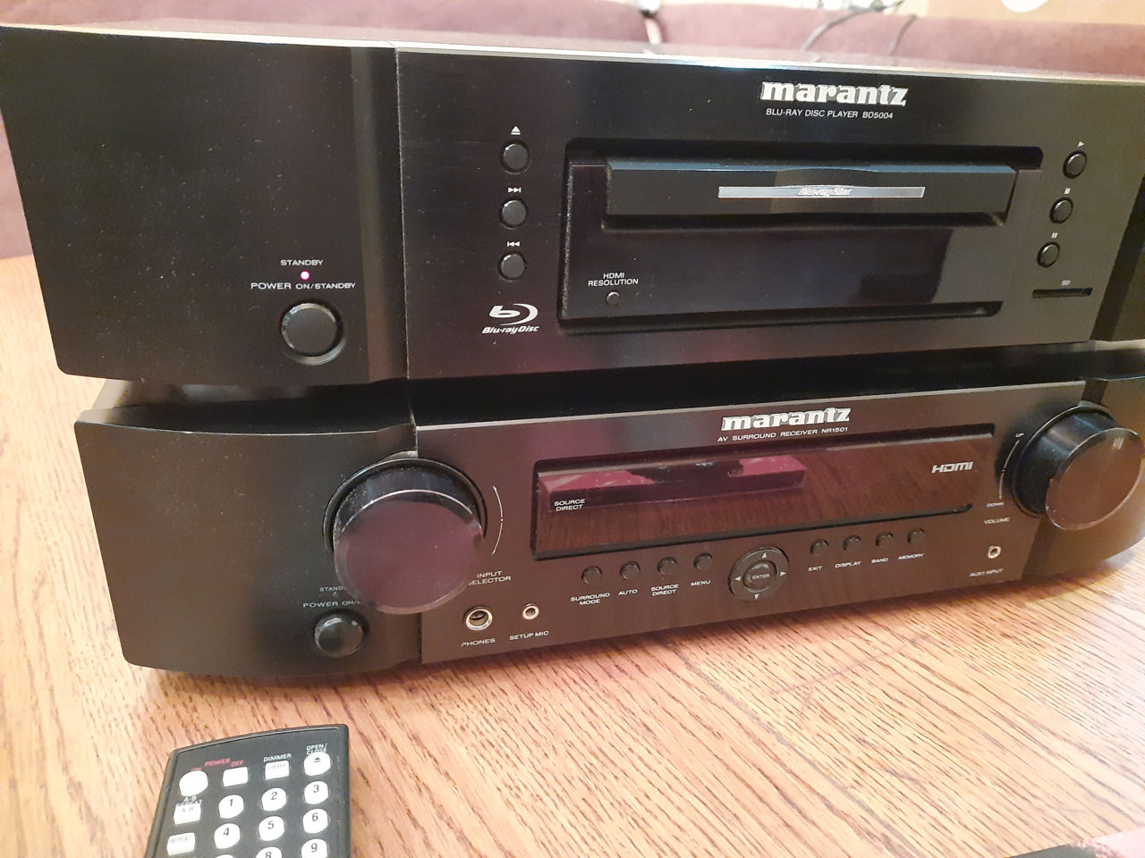 Marantz-BD5004 & NR-1501 foto 1