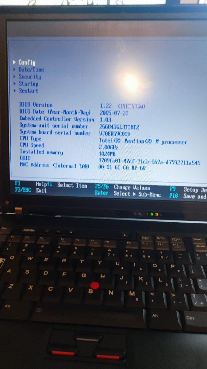 Ibm thinkpad t43