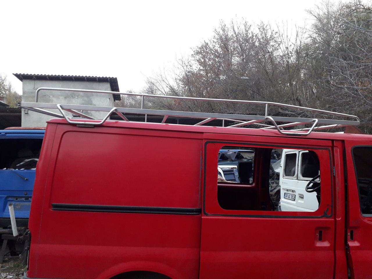 Bagajnic ford transit 2001 2013 de inox фото 0