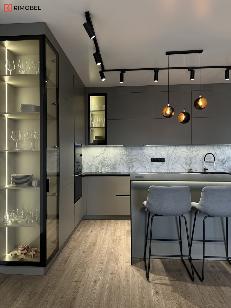 Proiect de mobilier  pentru bucătărie marca Rimobel foto 1