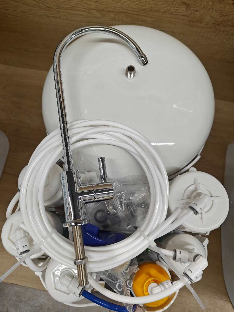 ND-RO75-CB Stație de filtrare cu osmoză inversă, 6 trepte, fara pompă, cu mineralizare, COMPACT foto 6