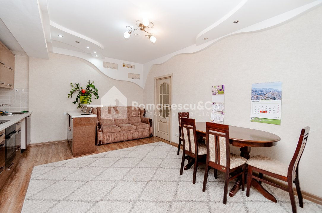 Apartament cu 2 camere, 80 m², Buiucani, Chișinău foto 3