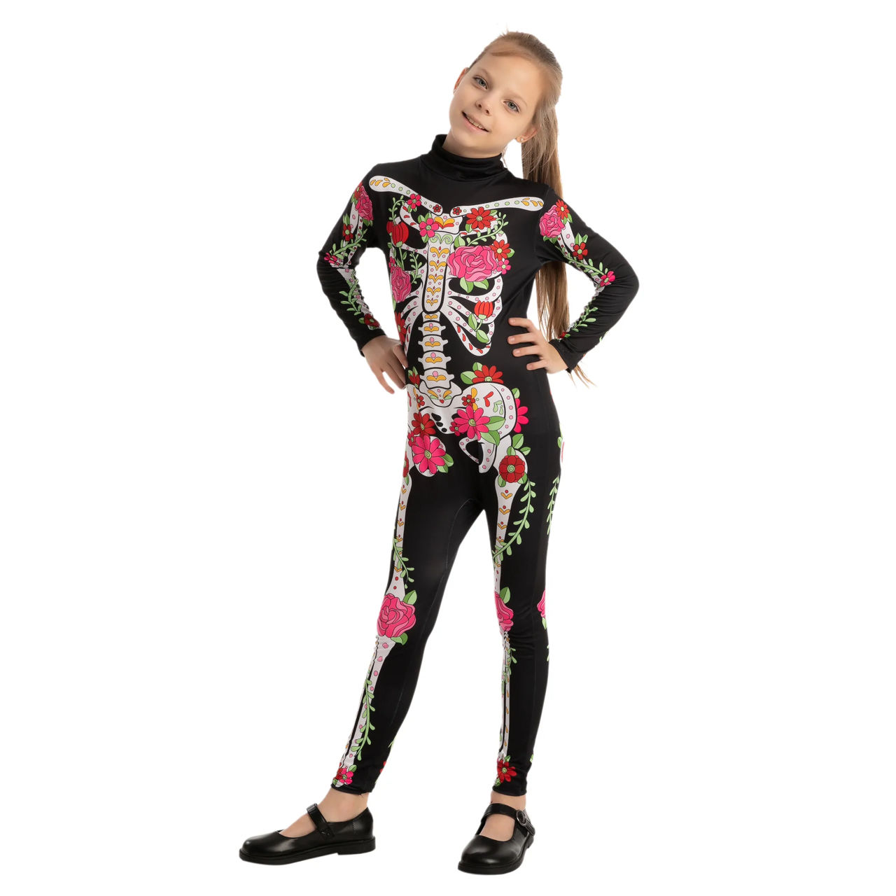 Комбинезон Skeleton с цветочным принтом фото 0