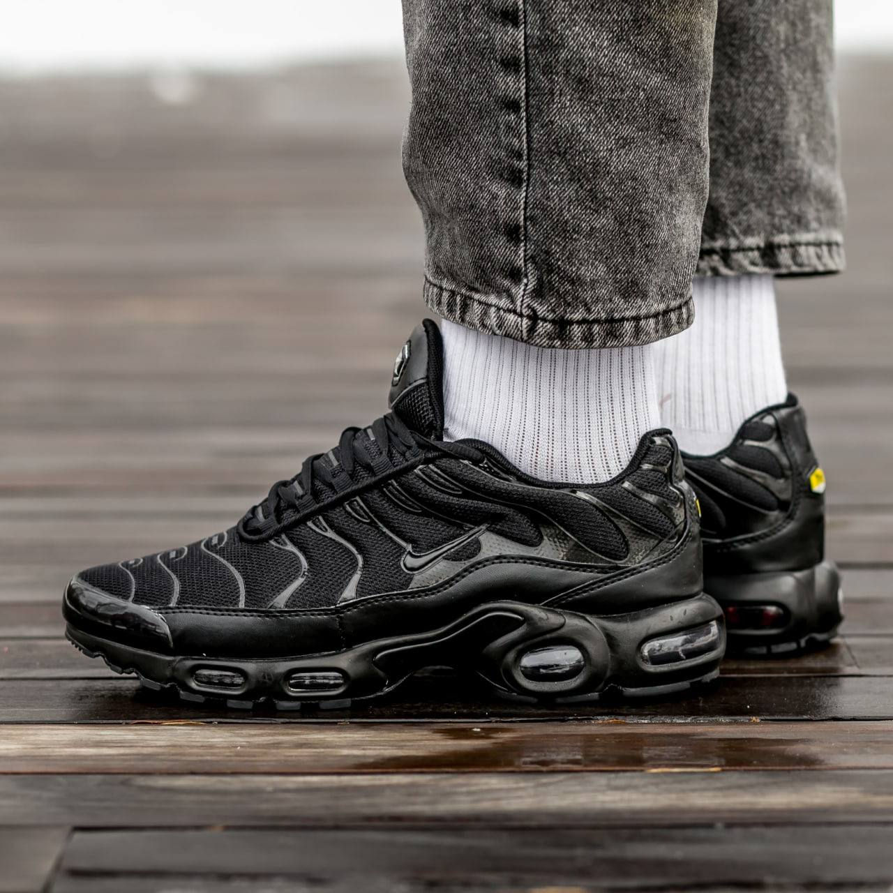 Nike Air Max Tn Full Black foto 2