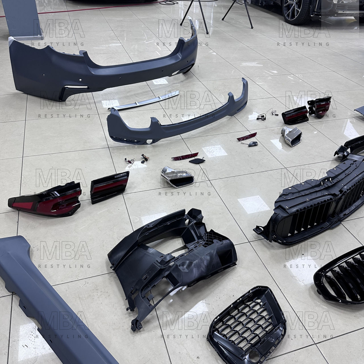 Обвес BMW 5 G30 LCI M пакет MT M tech Бампер Пороги Фары в наличии фото 4