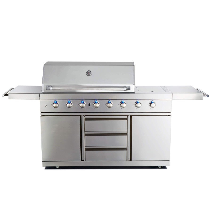 Gratar profesional din otel inoxidabil top-line - all'grill ultra газовый гриль foto 1