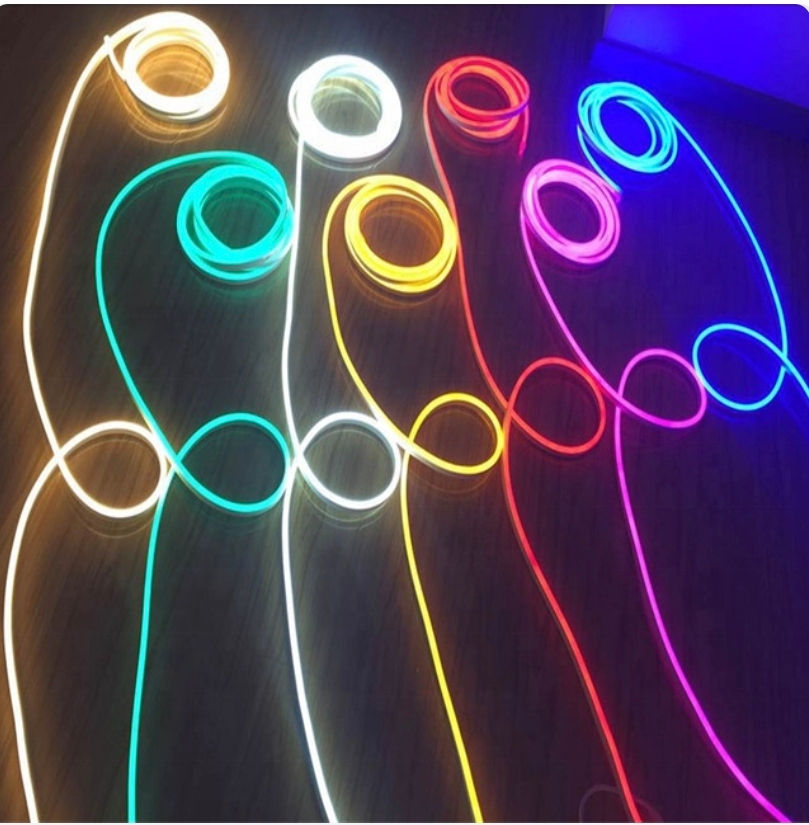 Гибкий неон флекс лед светодиодный,led neon flex,12V(12 цветов),кратность 1cm, 2,5см. foto 3
