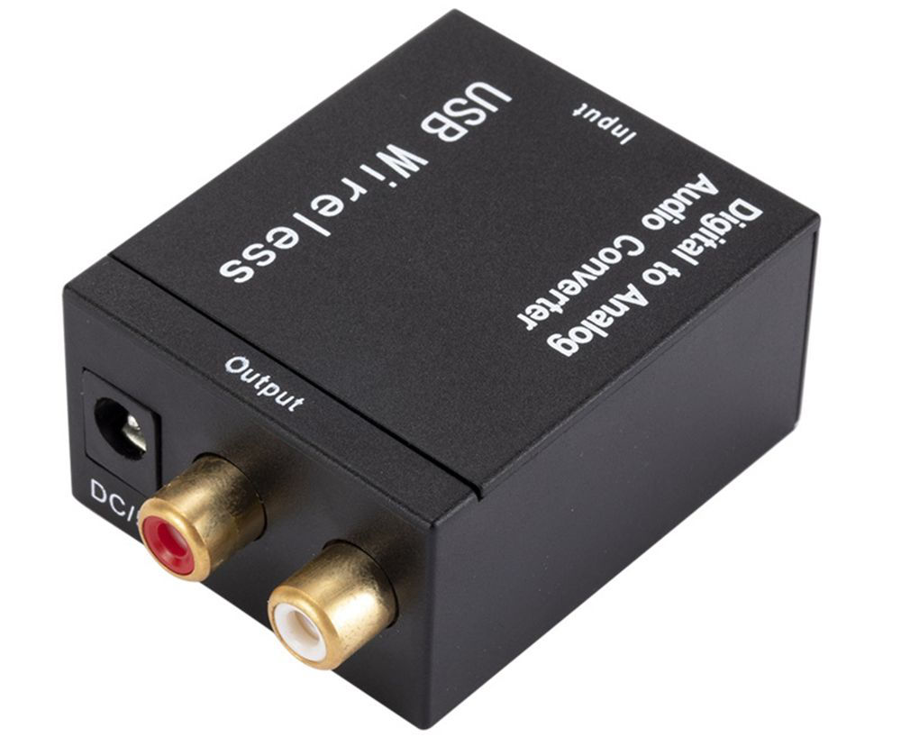 Optical to 2RCA converter + Bluetooth 5.0