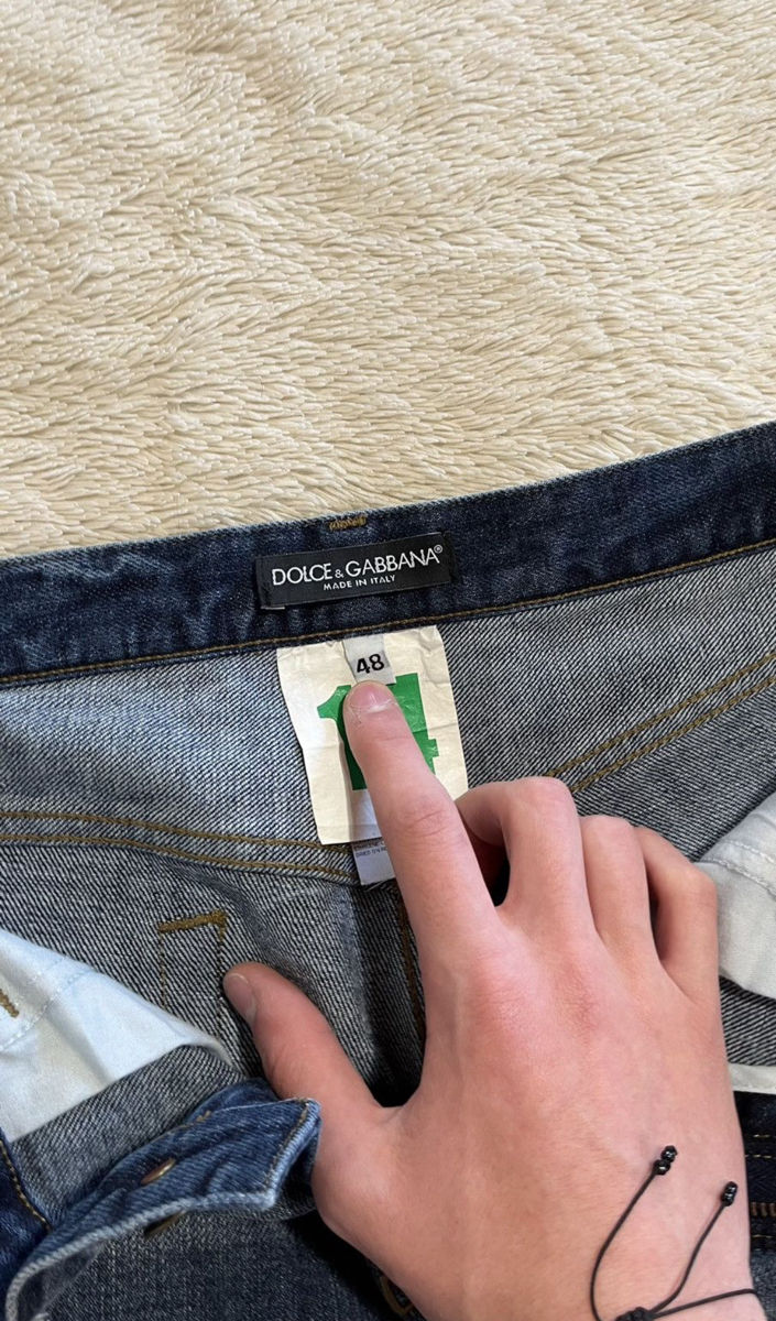 Dolce Gabbana Pantaloni Original foto 3