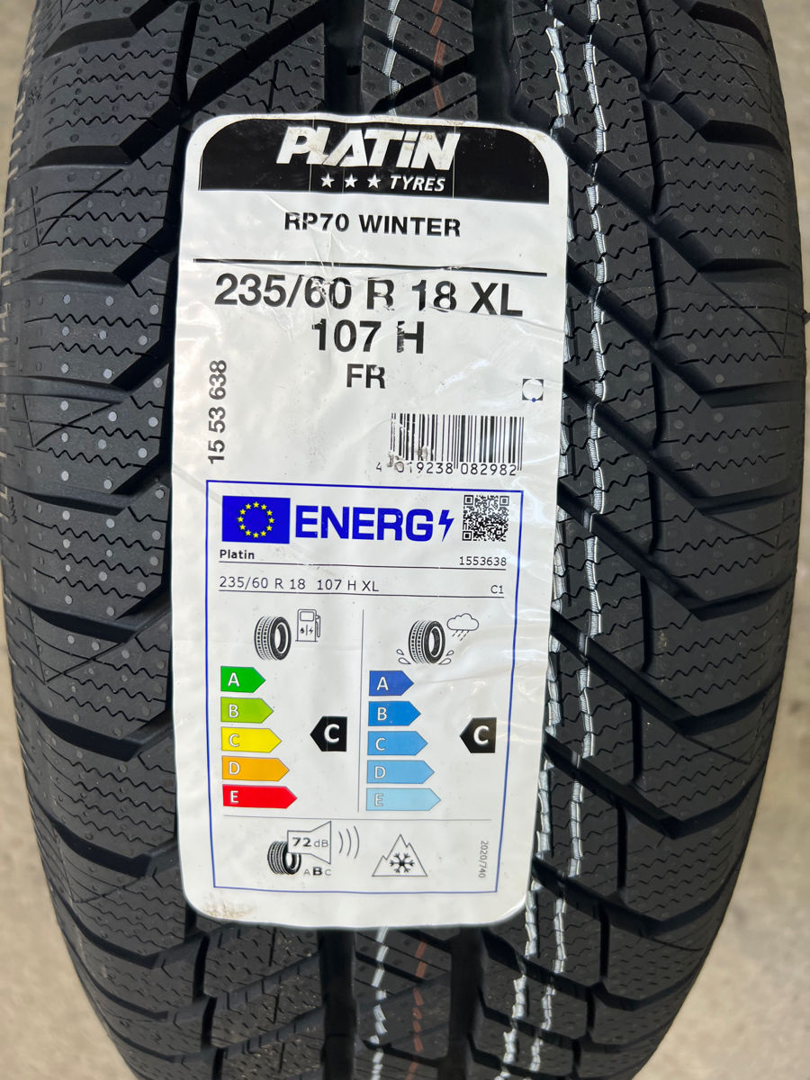 235/60 R18 Platin Rp70/ Доставка, livrare toata Moldova foto 1