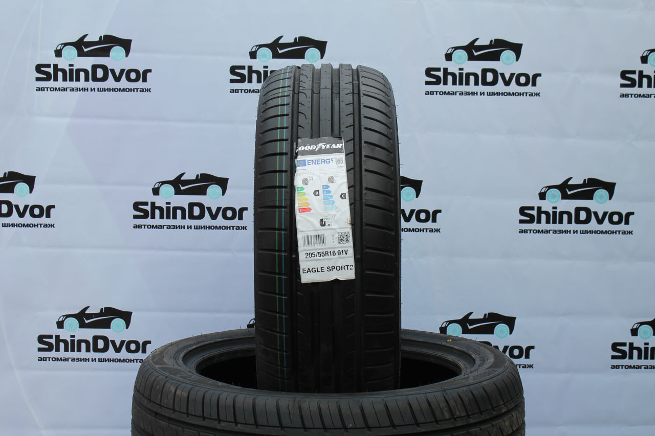Goodyear 205/55 R16 Лето! Новая ! Кредит ! Доставка ! Установка