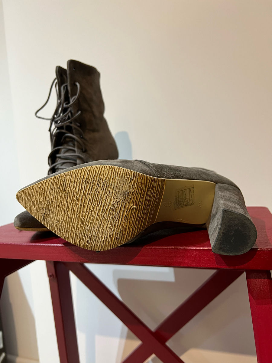 Botine piele intoarsa / 35