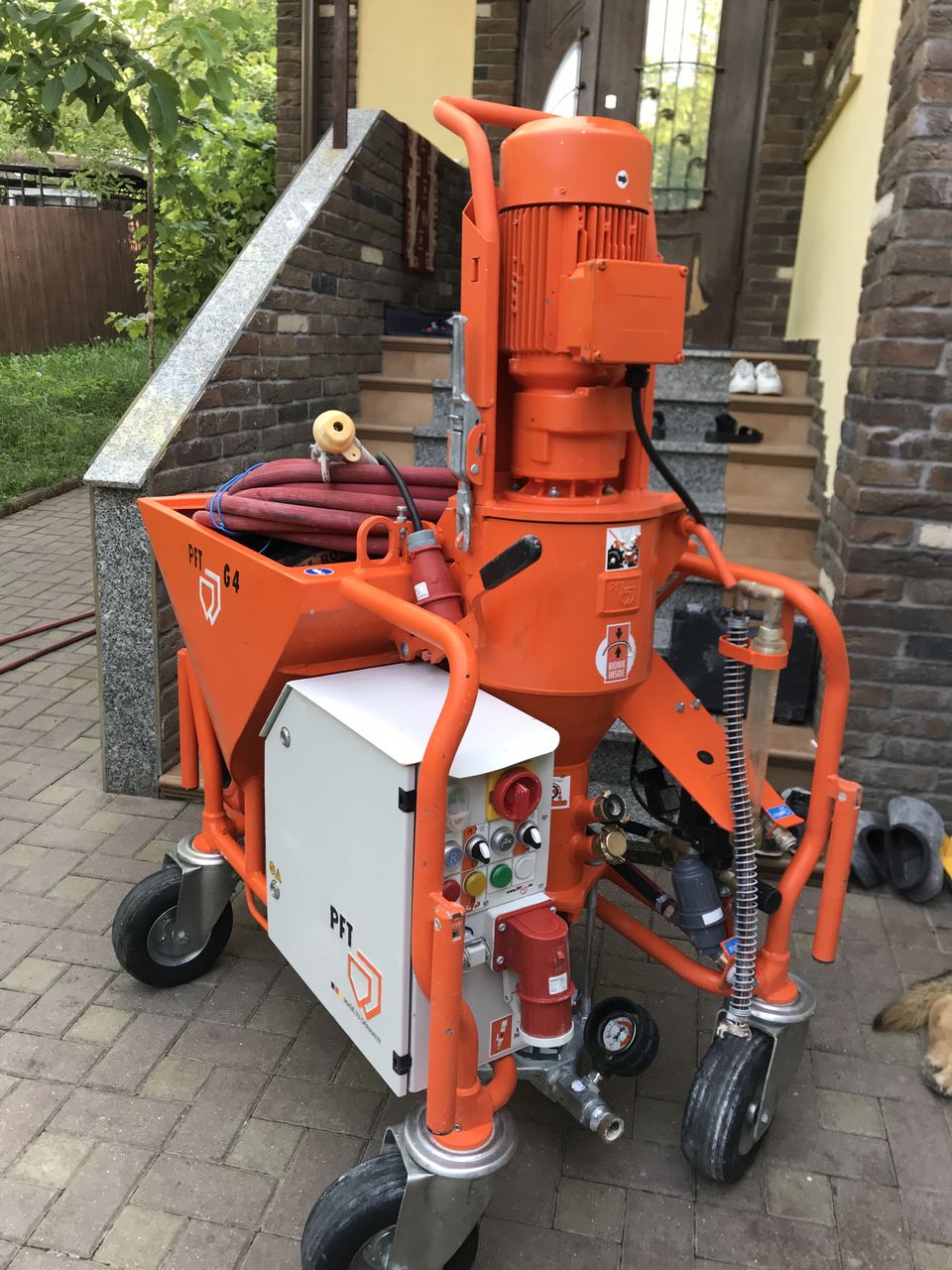 Masina, pompa de tencuit pft G4 (штукатурная станция)