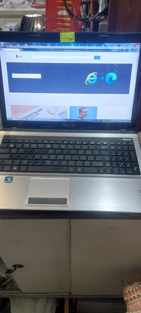 Asus K53,15.6",Intel-i5,Ram 8Gb,SSD 450Gb,stare buna,lucreaza perfect,Windows,garantie, foto 1