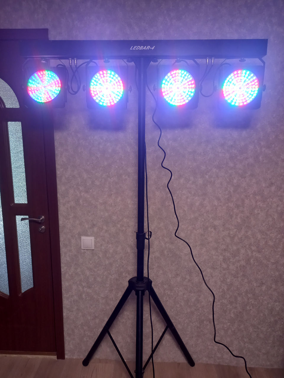 Lumini ledbar 4 rgb foto 5