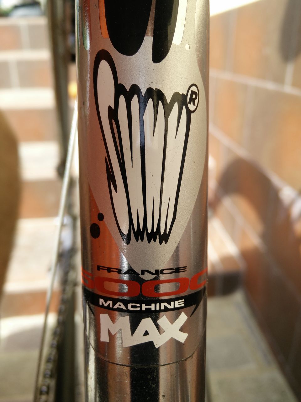 Sticker SUNN Bleu – Autocollant D'origine Pour Cadre Vélo, Réf 02