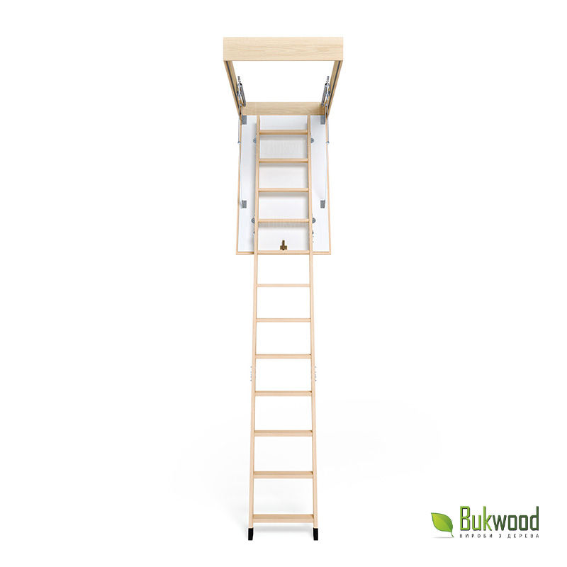 Лестницы чердачные ECO+ Standart, H-2.8m, 60, 70, 80, 90 - низкая цена, доставка, кредит !!! фото 3