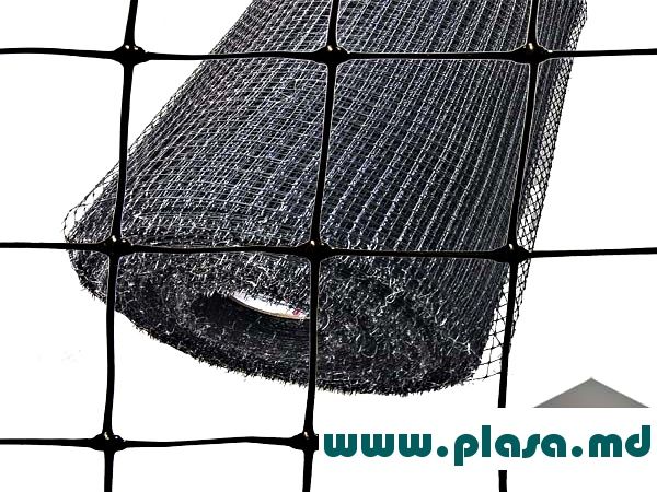 Plasa voliera de plastic.Plasa pentru umbrire.Пластиковая вольерная сетка для птиц.Затеняющая сетка. фото 0