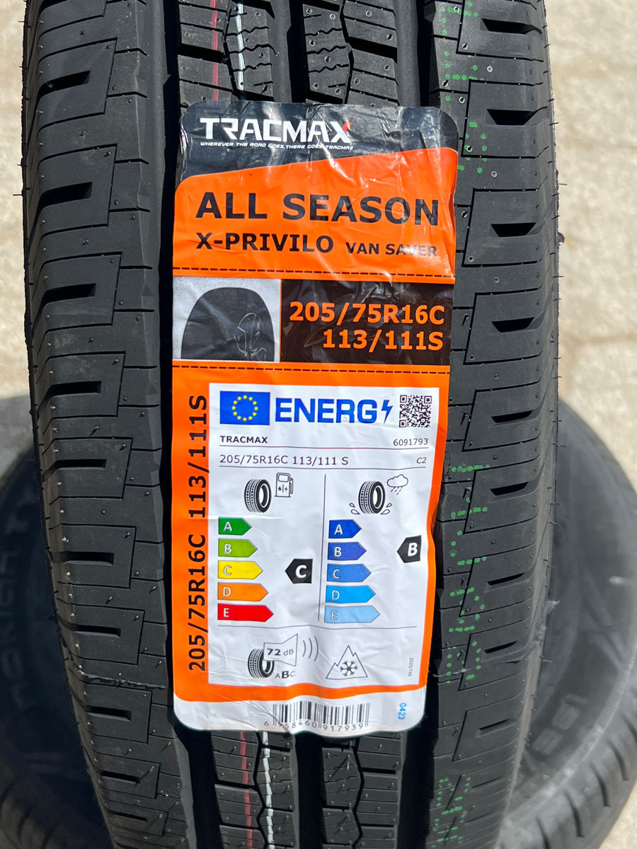 205/75 R16C Tracmax Van saver (4 seasons)/ Доставка, livrare toata Moldova foto 1