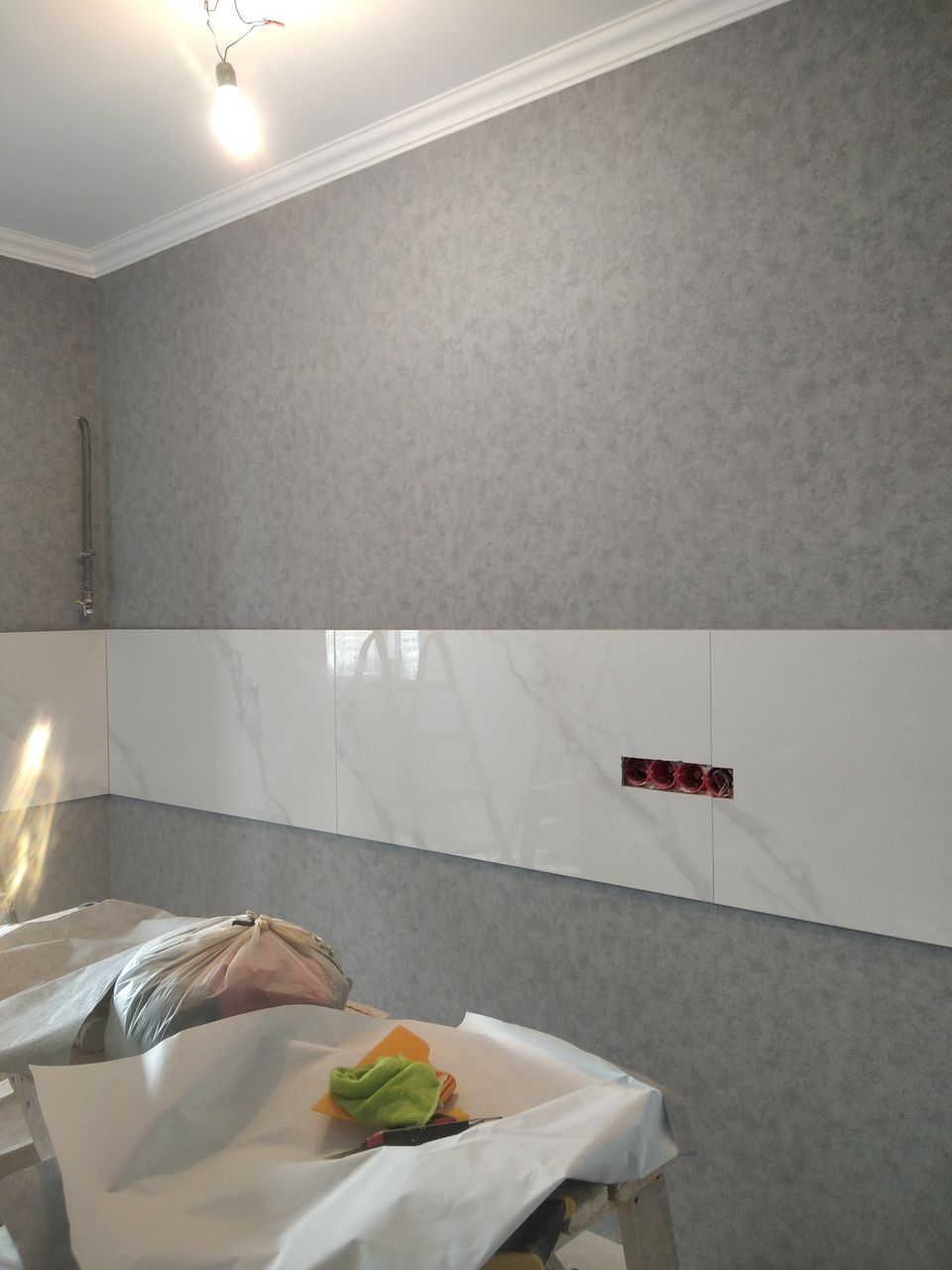 Покраска,шпаклёвка, поклейка обоев фото 5