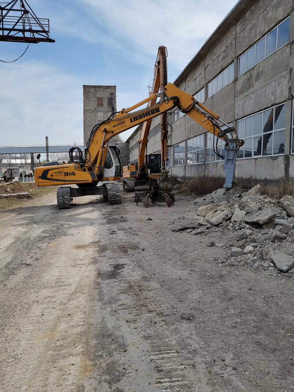 Услуги Гидромолота , Паук , Экскаватора