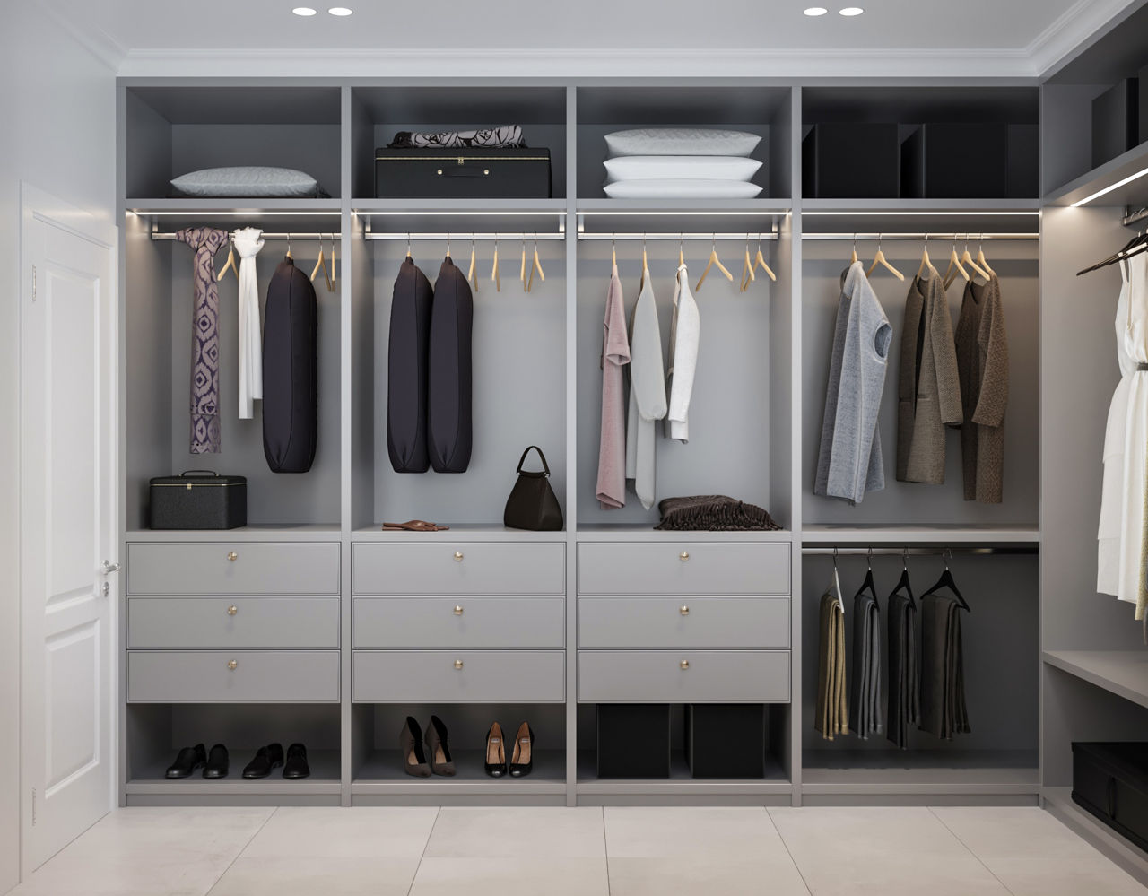 Design interior/stil neoclasic/ Parter /112m2/apartament cu 3 dormitoare/construcții/ 3D/ proiecte foto 15