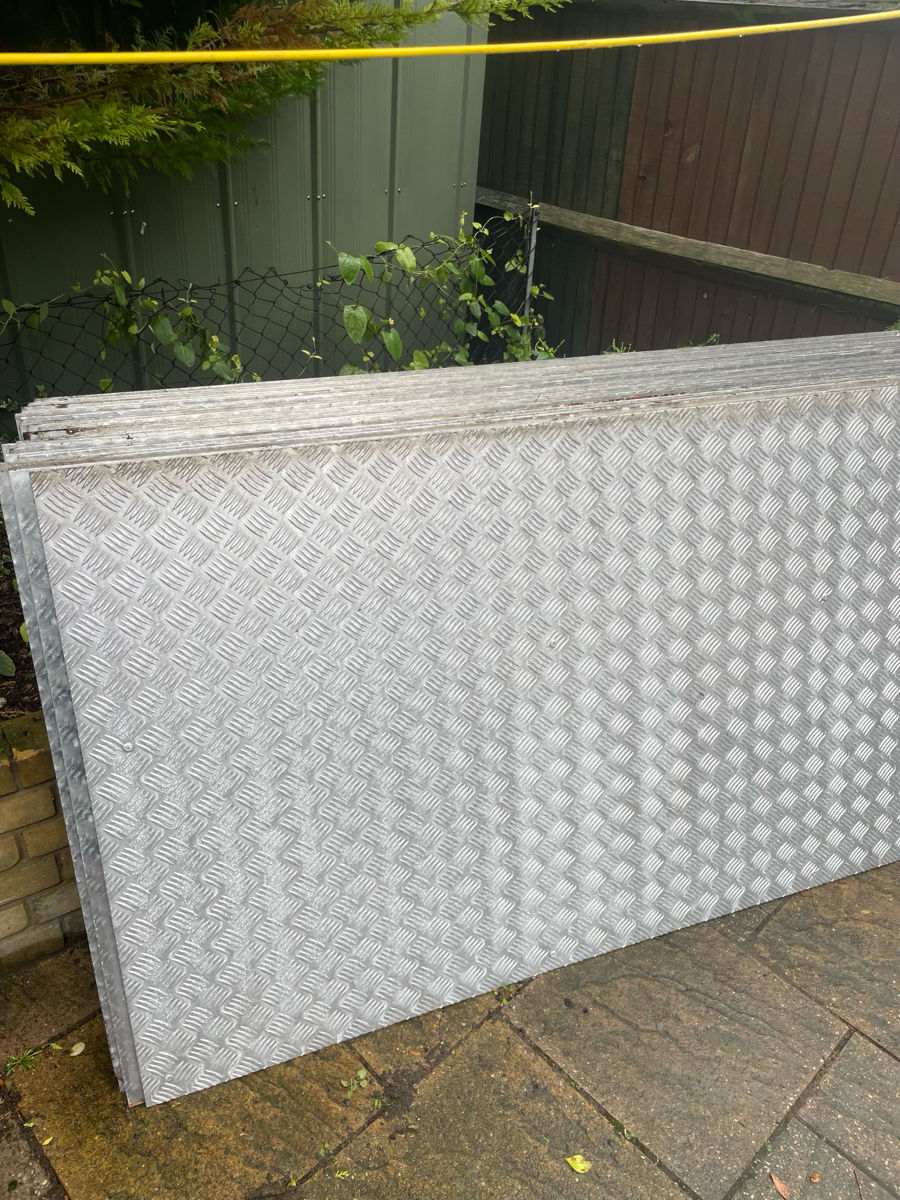 Tablă striată de aluminiu de 3mm si 4 mm foto 3