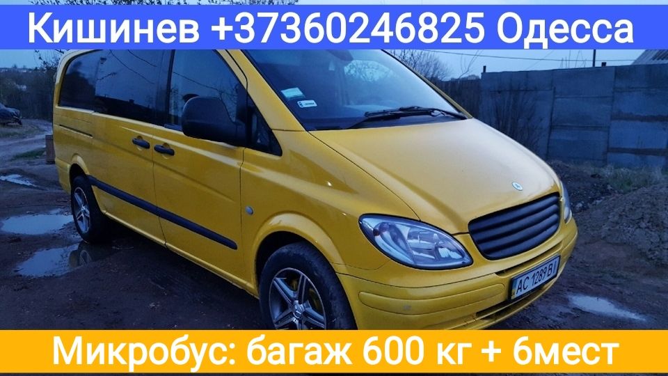 Микроавтобус по заказу Кишинёв -> Одесса, Moldova - Ukraine foto 2