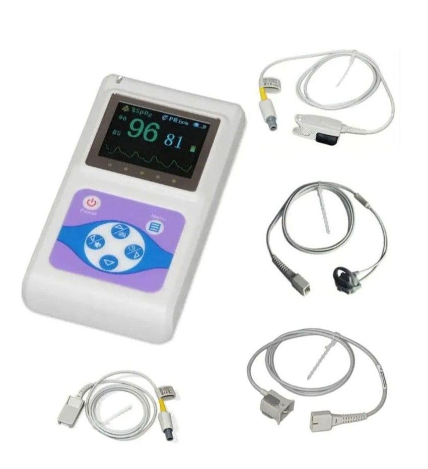 Pulsoximetru 3 sensori adult, padiatric, neonatal foto 0