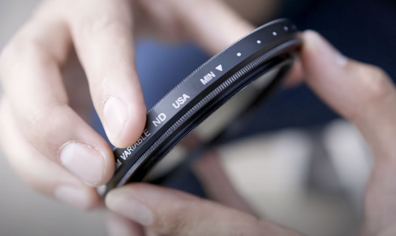 Tiffen 52mm Variable Neutral Density Filter + step up ring 43mm52mm