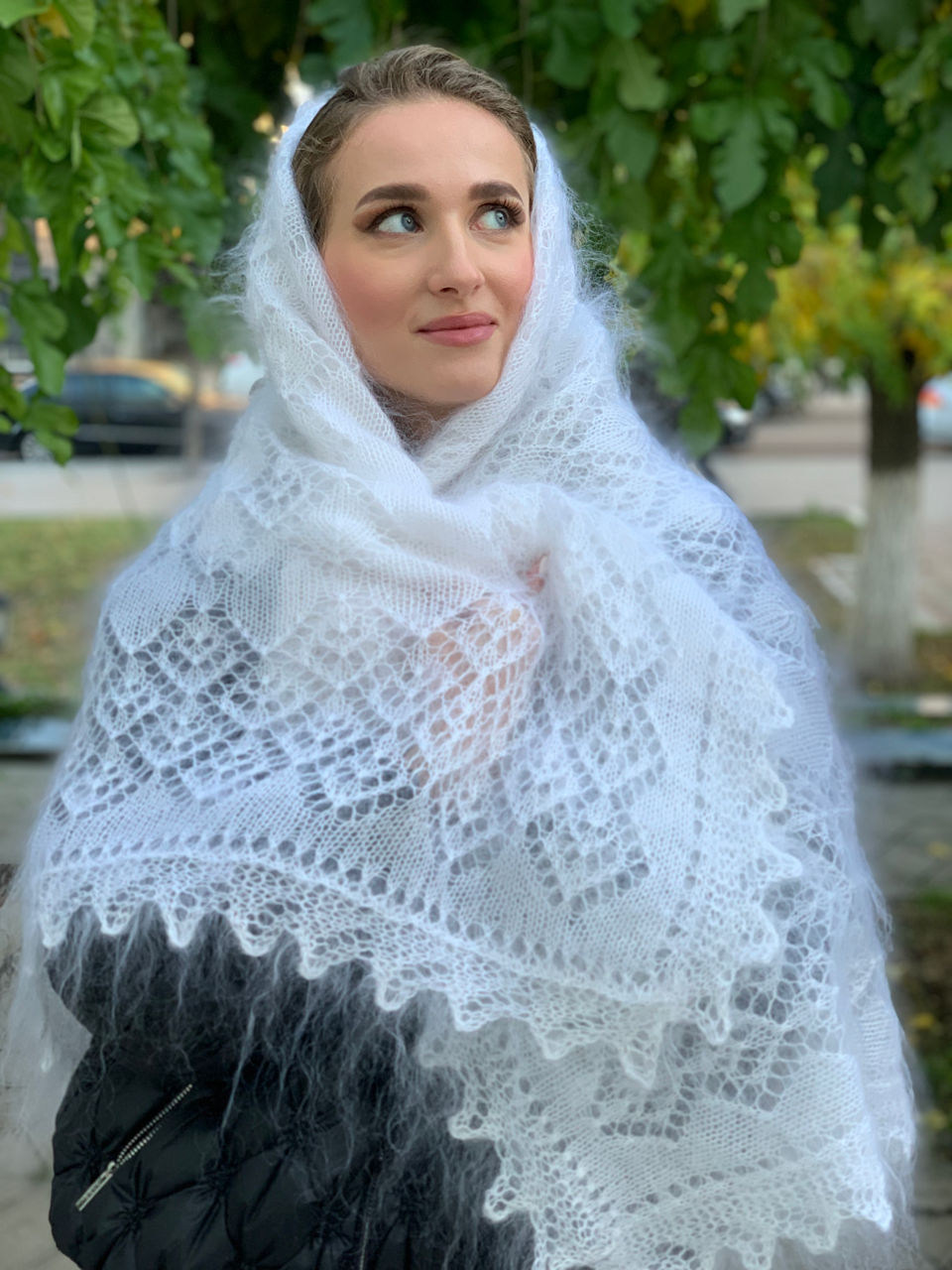 Оренбургские платки из нежного козьего пуха ! ! ! foto 0