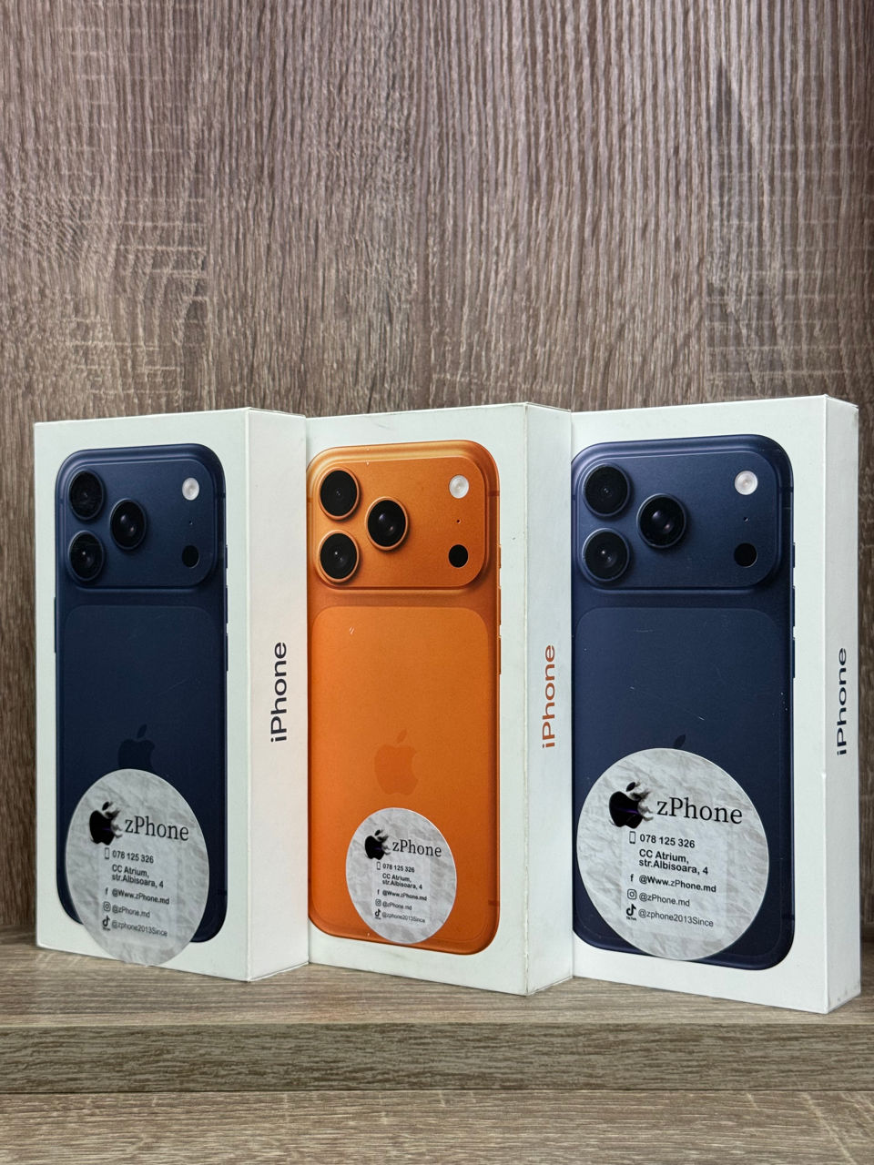 iPhone 17 Pro 256GB Magazin zPhone Garanție 24Luni (128GB/256GB/512GB/1TB)Disponibile Toate Culorile foto 4