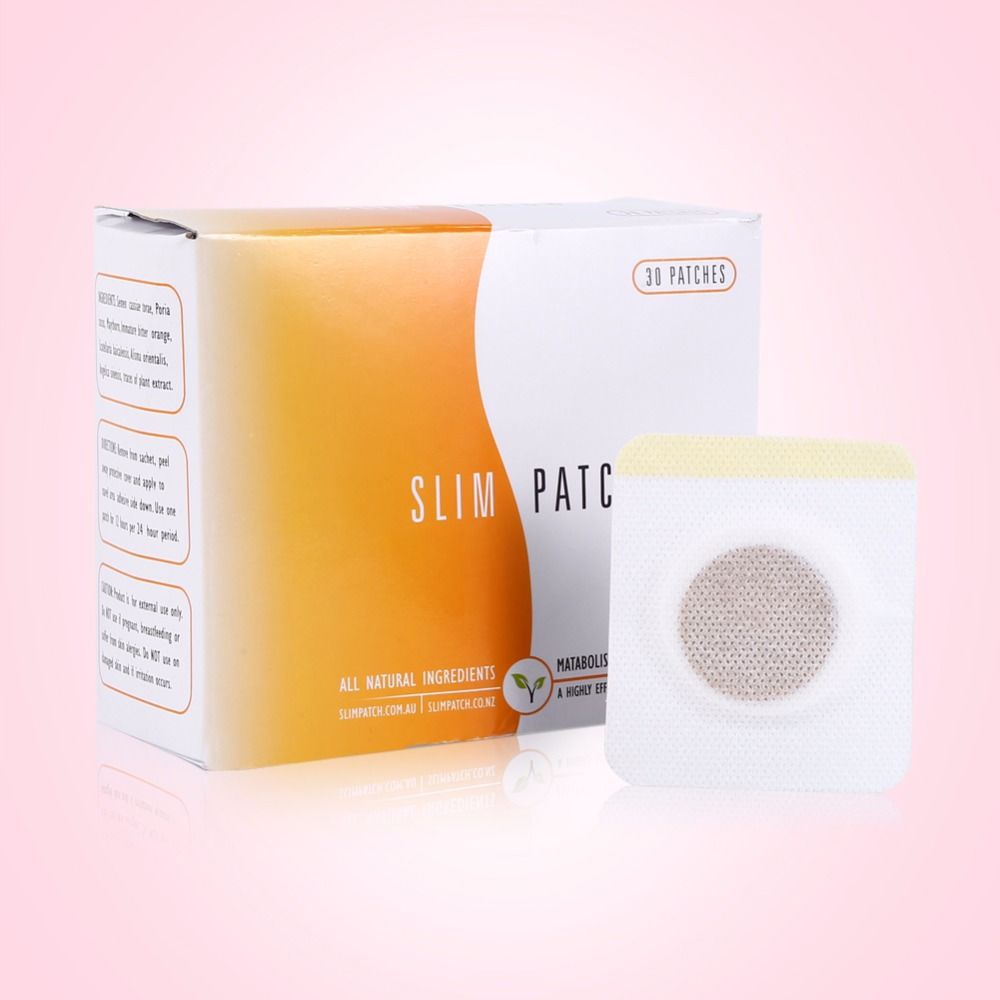 Приклей и худей, пластырь для похудения Slim Patch, 30 шт.