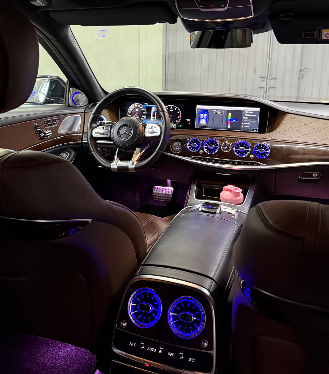 Дефлекторы W222 - Turbiene Led Mercedes S-Class, Detailing LUX18 foto 1