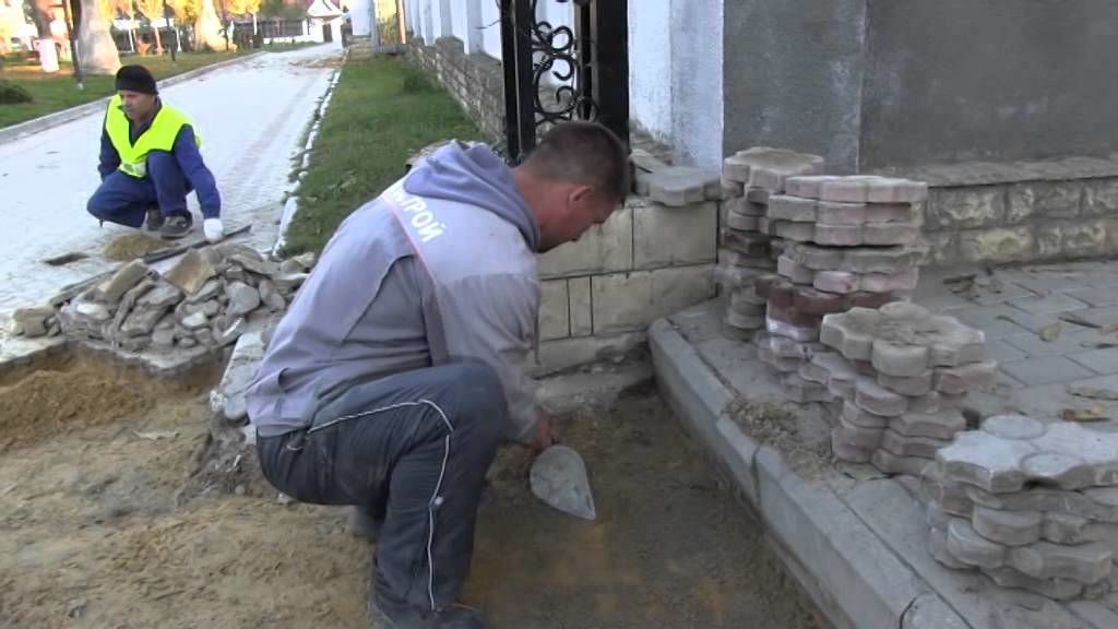 Реставрация дворов и тротуарной плитки - брусчатки. фото 3