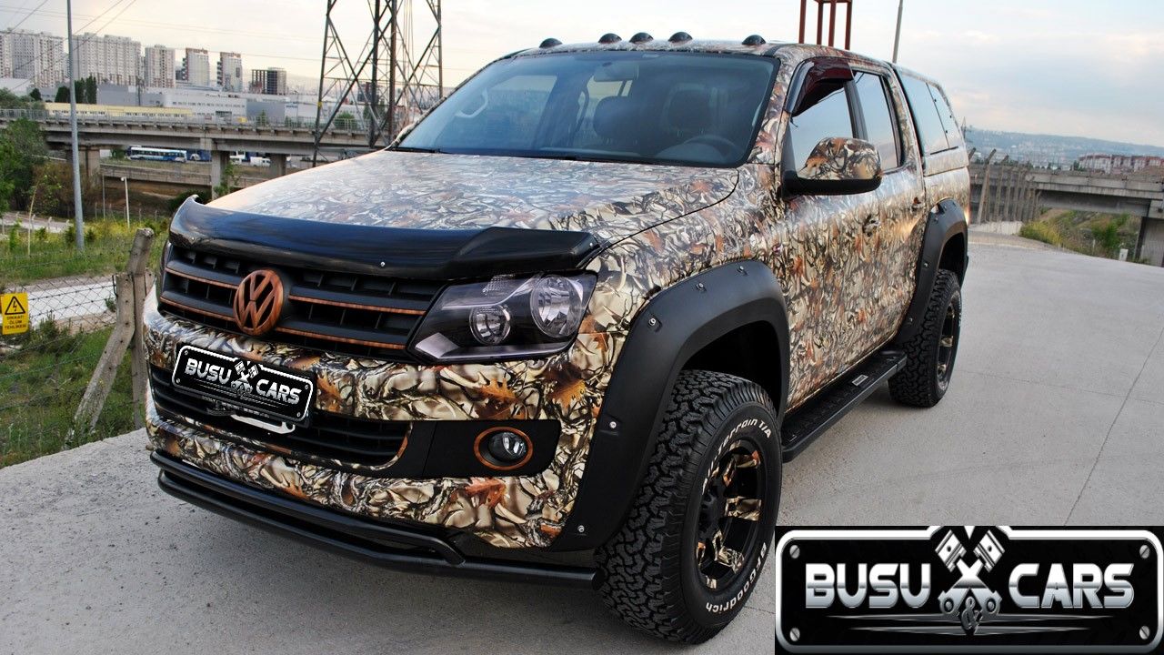 Расширители колёсных арок с выносом 60 мм для Volkswagen Amarok 2010+ foto 3