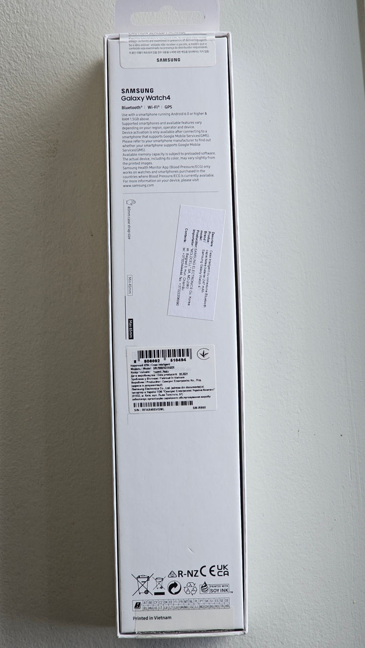 NEW Galaxy Watch 4 40mm Smart Watch Умные часы Samsung SM-R860