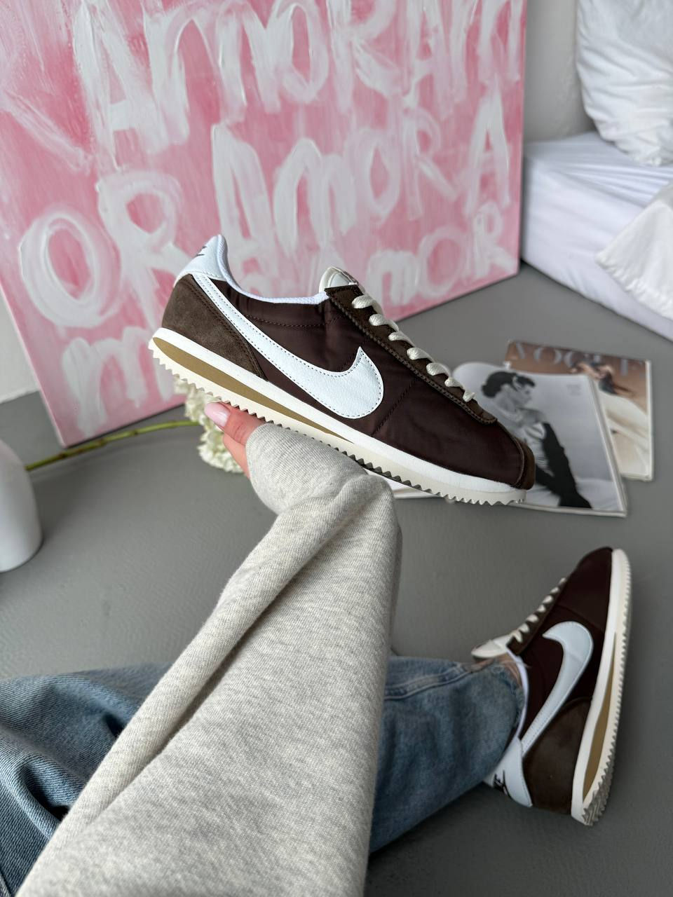 Nike Cortez Brown premium foto 6