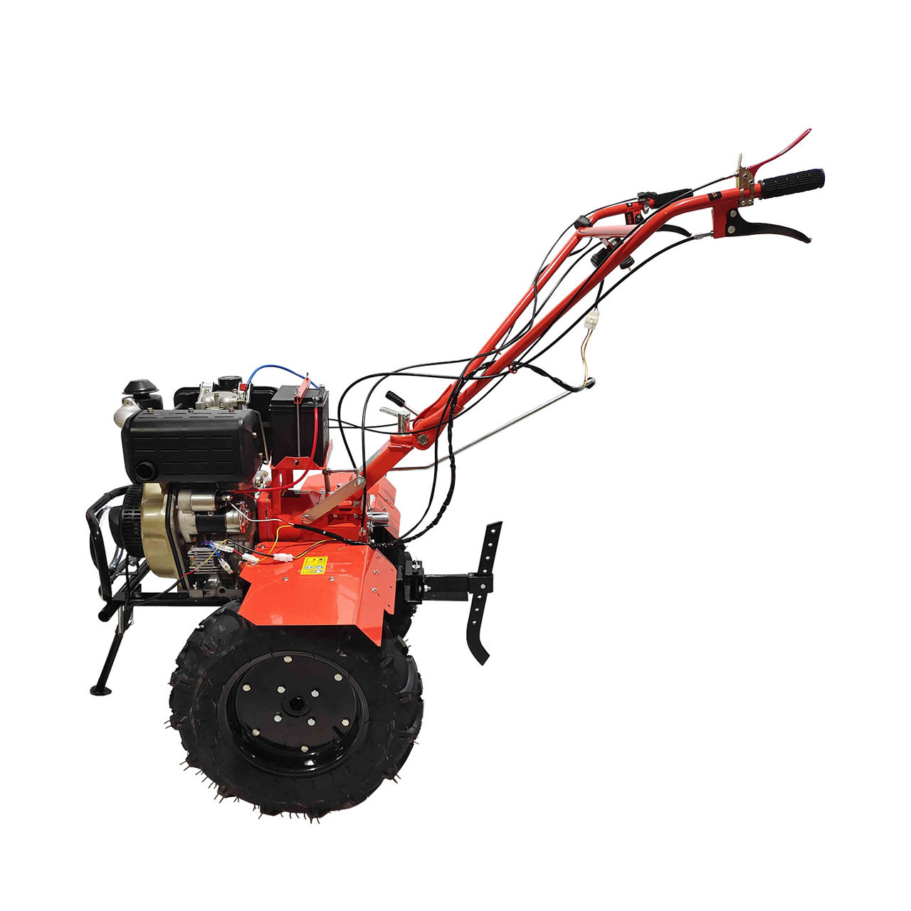 Motocultor motorină TechnoWorker 135 DE + freză 1.4m (VOR56550) / Livrare foto 1