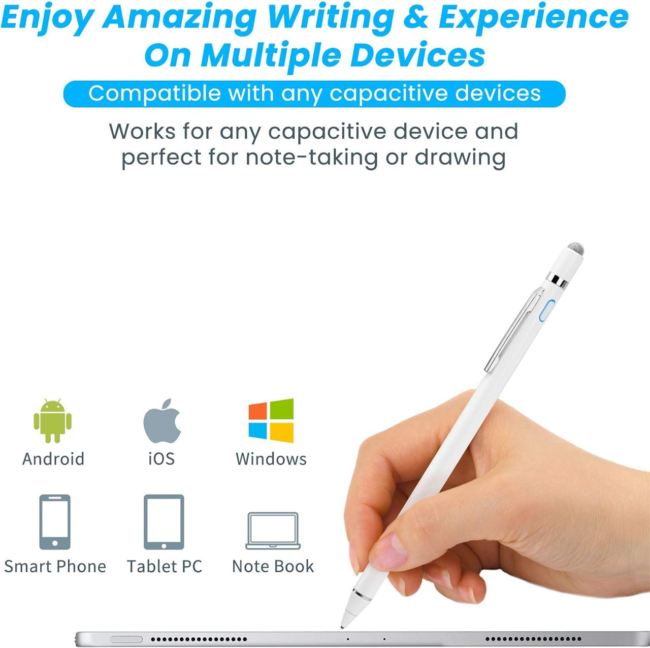 Стилус  Edivia Active Stylus Pen foto 3