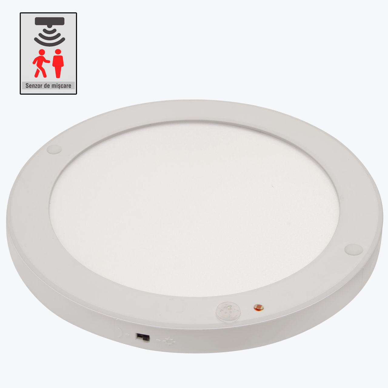 Corpuri de iluminat cu senzori panlight în chișinău, plafoniera cu senzor cu led, iluminat cu senzor foto 8