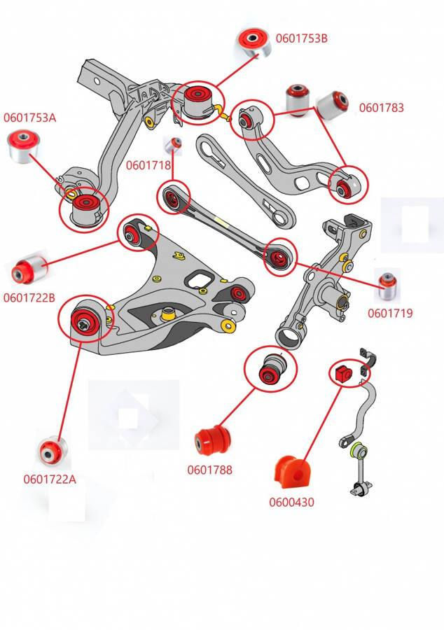 Poliuretan bucse.md, Bucșă OE 55 04 585 63R Сайлентблок цапфы Renault Talisman , Samsung SM6 foto 17