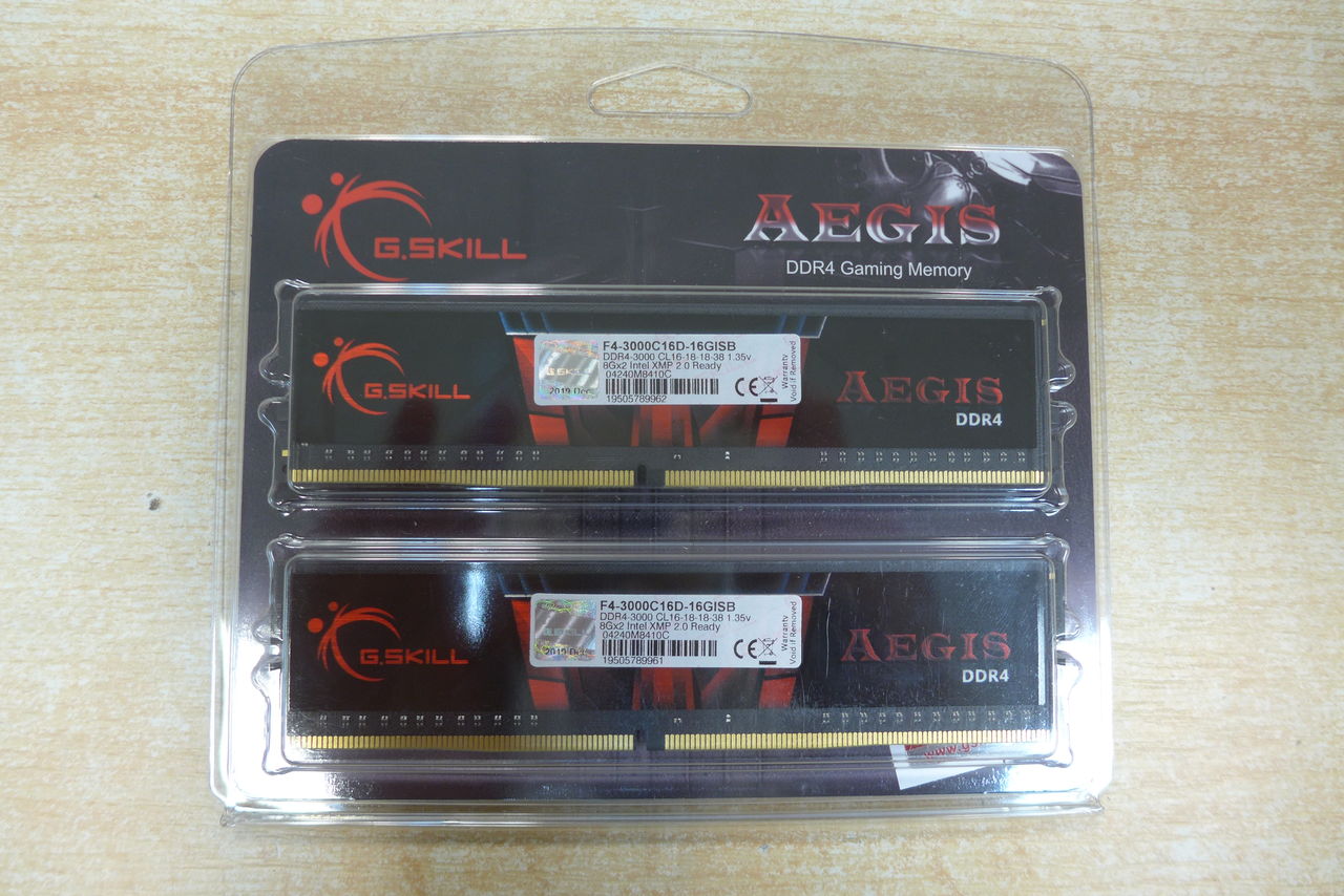 16GB (2x8) G.Skill Aegis 3000Mhz DDR4-RAM für 108