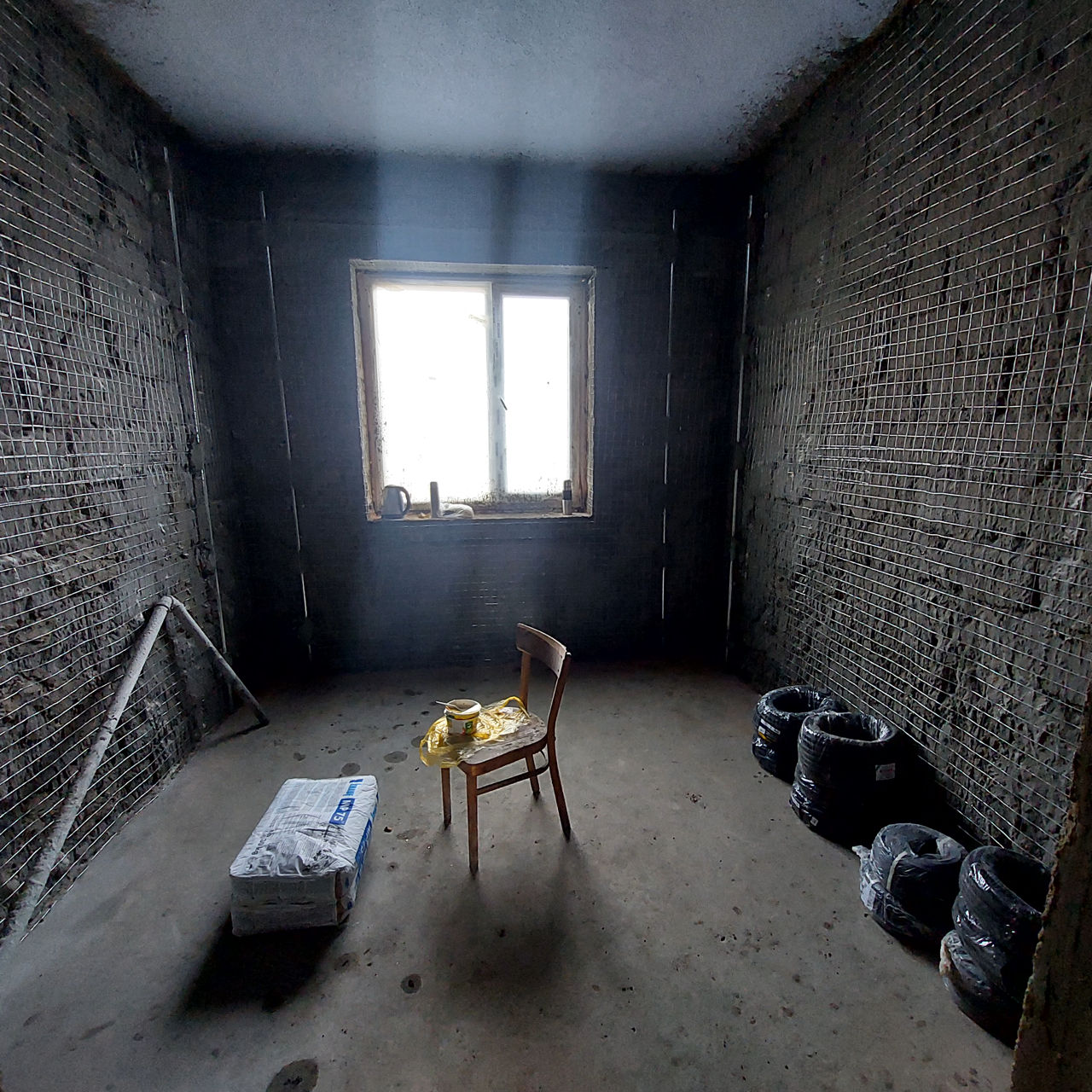 Механизированная штукатурка. Tencuiala mecanizata . Interior si exterior. foto 8