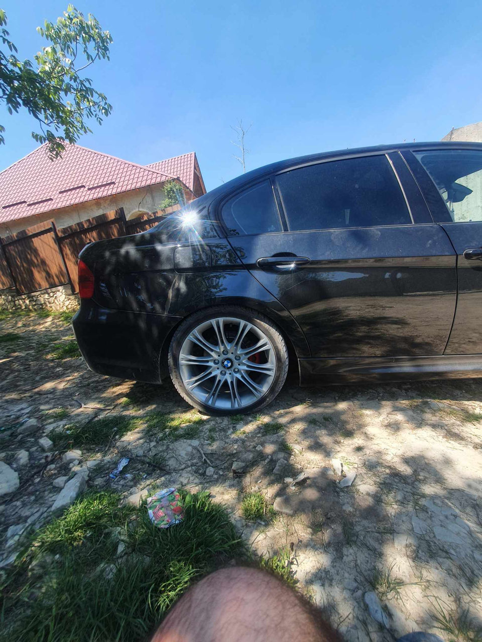 Discuri tot cu anvelope  dela BMW 5x120 foto 6