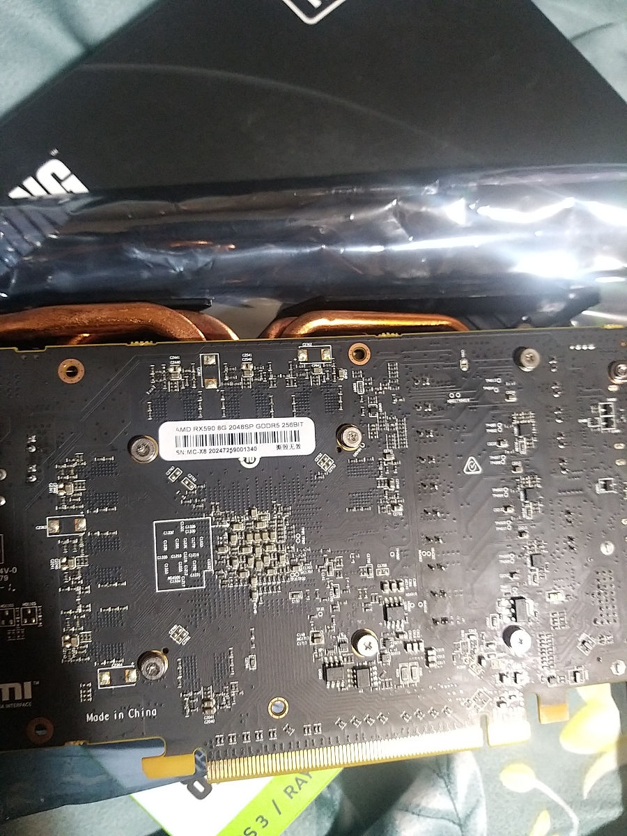 AMD RX590 8GB 2048SP фото 1